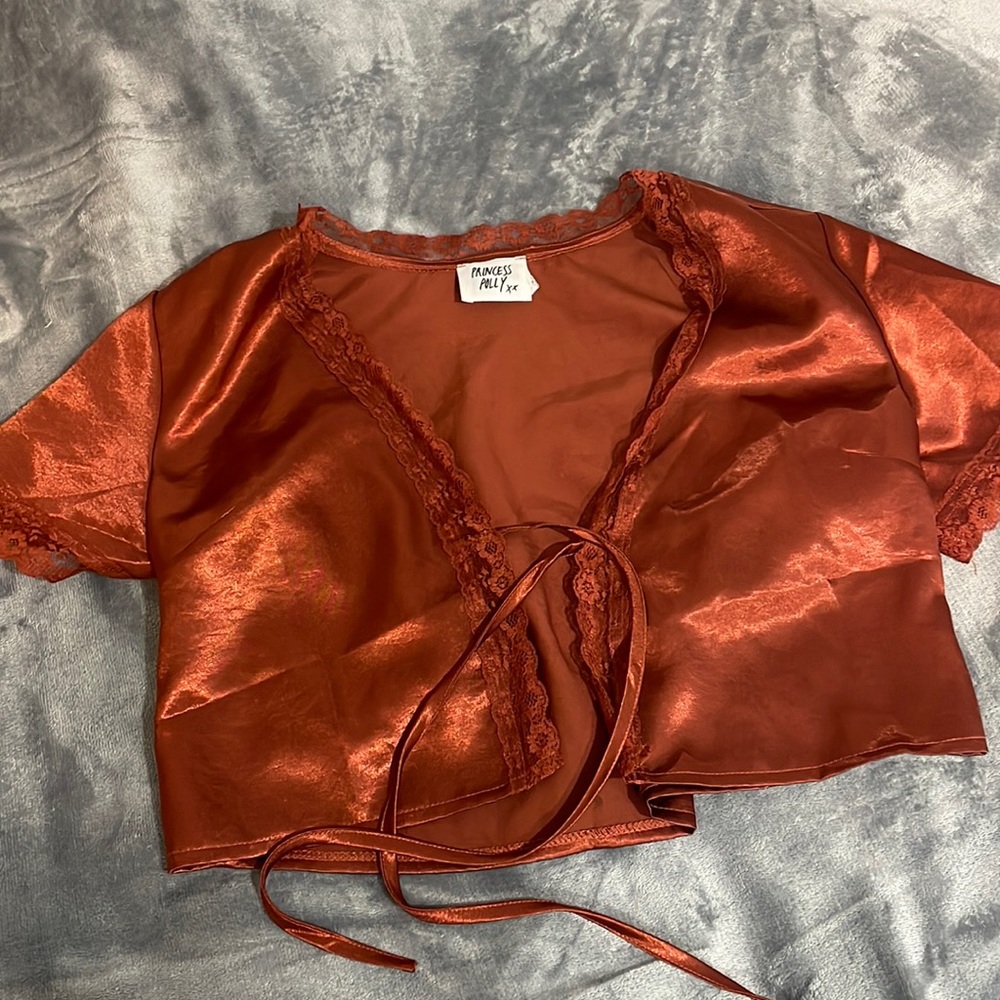 Princess polly tie front top